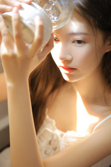 无痕冰丝美女